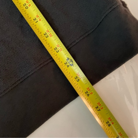 Candance Cameron Bure French Terry Top Charcoal 1X - Picture 7 of 7